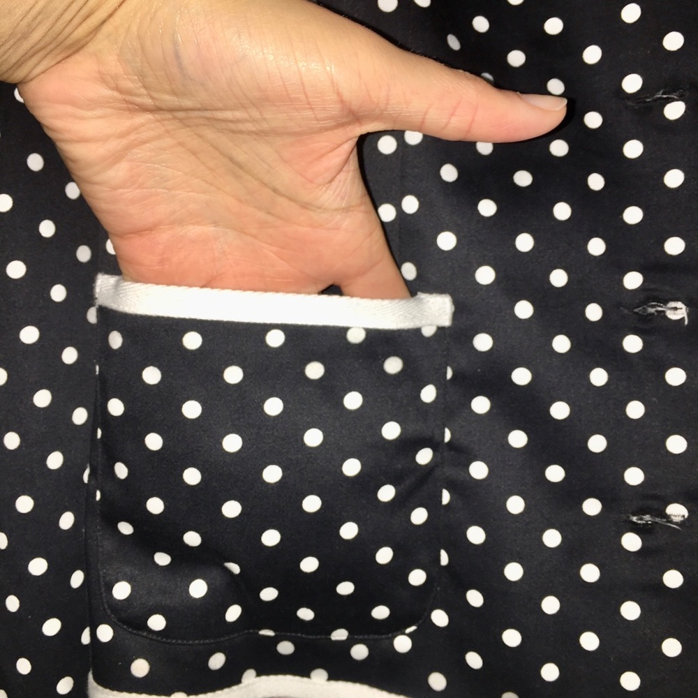 Sangria Polka Dot Blazer - Picture 5 of 9